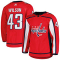 Tom Wilson Washington Capitals adidas  Primegreen Authentic Player Jersey - Red/Navy
