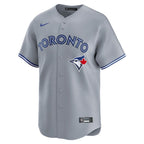 Toronto Blue Jays Nike Away Limited Jersey - Gray