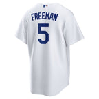 Freddie Freeman Los Angeles Dodgers Nike 2025 World Series Home Replica Player Jersey - White
