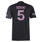 Sergio Busquets Inter Miami CF adidas 2025 The Fortitude Kit Authentic Player Jersey - Black