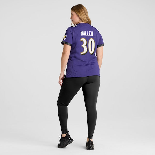 Trayvon Mullen Baltimore Ravens Nike Women's  Game Jersey -  Purple