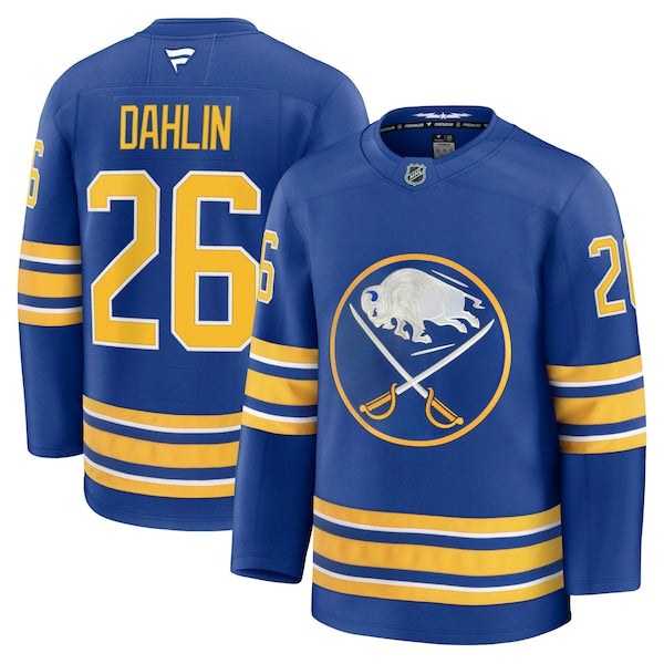 Rasmus Dahlin Buffalo Sabres  Home Premium Jersey - Royal