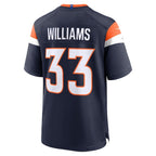Javonte Williams Denver Broncos Nike Alternate Game Jersey - Navy
