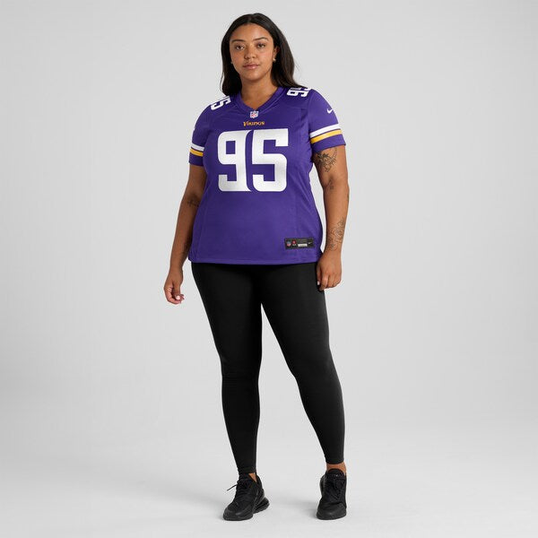 Travis Bell Minnesota Vikings Nike Women's  Game Jersey -  Purple