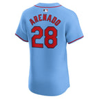 Nolan Arenado St. Louis Cardinals Nike Alternate Elite Player Jersey - Light Blue