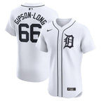 Sawyer Gipson-Long Detroit Tigers Nike Home Elite Player Jersey - White