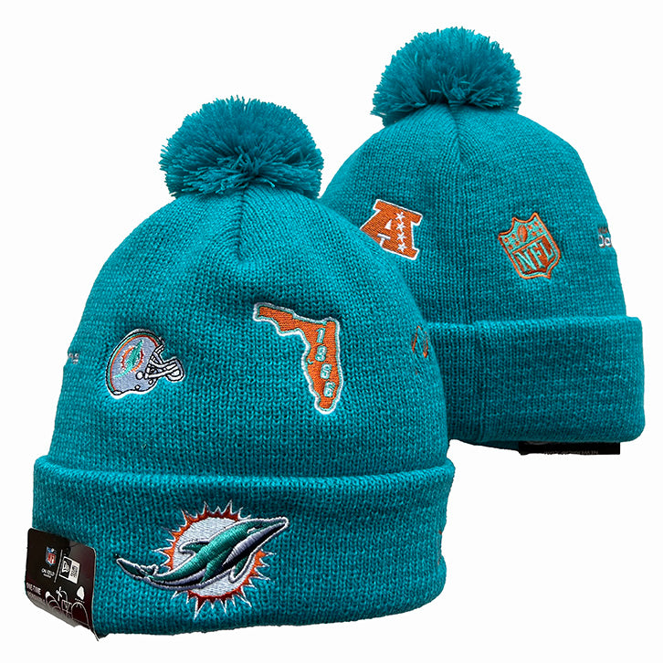 MIAMI DOLPHINS KNIT HAT
