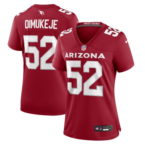 Victor Dimukeje Arizona Cardinals Nike Women's  Game Jersey -  Cardinal
