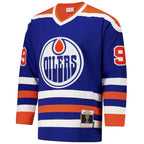 Wayne Gretzky Edmonton Oilers 1979-80 Power Play Jersey - Royal