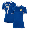 Raheem Sterling Chelsea Nike Women's 2023/24 Home Stadium Replica Jersey - Blue/Navy