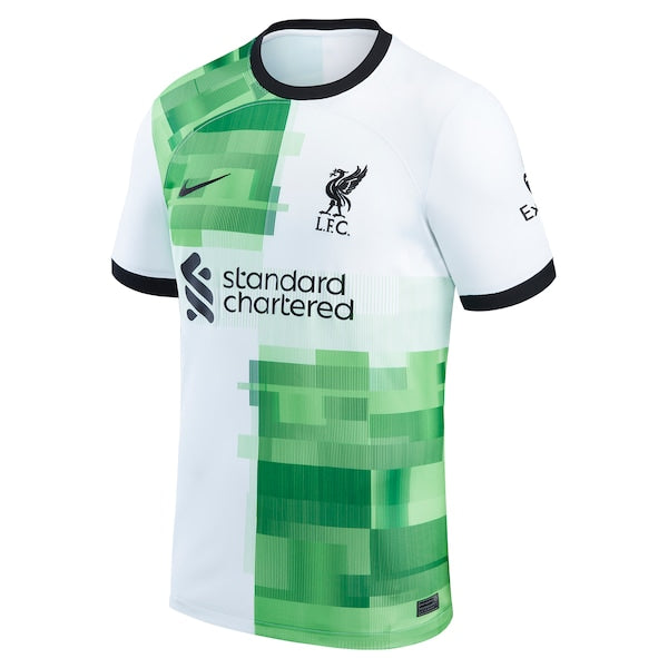 Diogo Jota Liverpool Nike 2023/24 Away Replica Player Jersey - White/Red