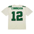 Randall Cunningham Philadelphia Eagles Chainstitch Legacy Jersey - Cream