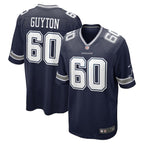 Tyler Guyton Dallas Cowboys Nike 2024 NFL Draft First Round Pick Player Game Jersey - Navy