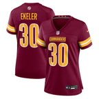 Austin Ekeler Washington Commanders Nike Women's  Game Jersey -  Burgundy/White