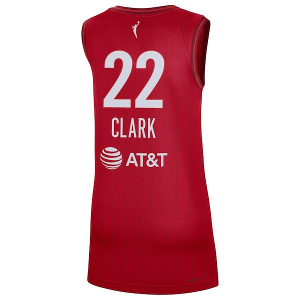 Caitlin Clark Indiana Fever Nike Women's 2024 WNBA Draft Rebel Edition Victory Player Jersey - Navy/Red
