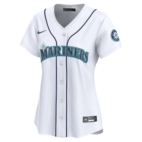 Seattle Mariners Nike Women's Home Limited Jersey - White