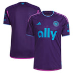 Charlotte FC adidas 2023 Crown Jewel Kit Authentic Jersey - Purple