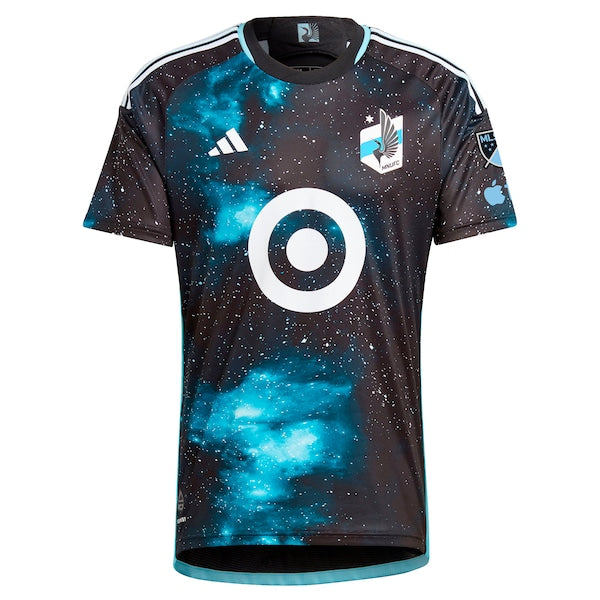 Kelvin Yeboah Minnesota United FC adidas 2024 Starry Night Authentic Player Jersey - Black