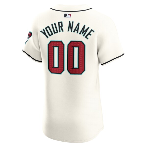 Arizona Diamondbacks Nike Home Elite Custom Jersey - White