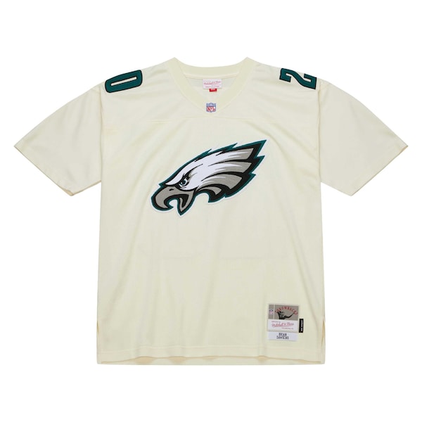 Brian Dawkins Philadelphia Eagles Chainstitch Legacy Jersey - Cream