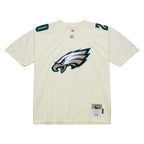 Brian Dawkins Philadelphia Eagles Chainstitch Legacy Jersey - Cream