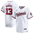 Nick Senzel Washington Nationals Nike Home Limited Player Jersey - White