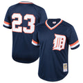 Kirk Gibson Detroit Tigers Youth Cooperstown Collection Mesh Batting Practice Jersey - Navy