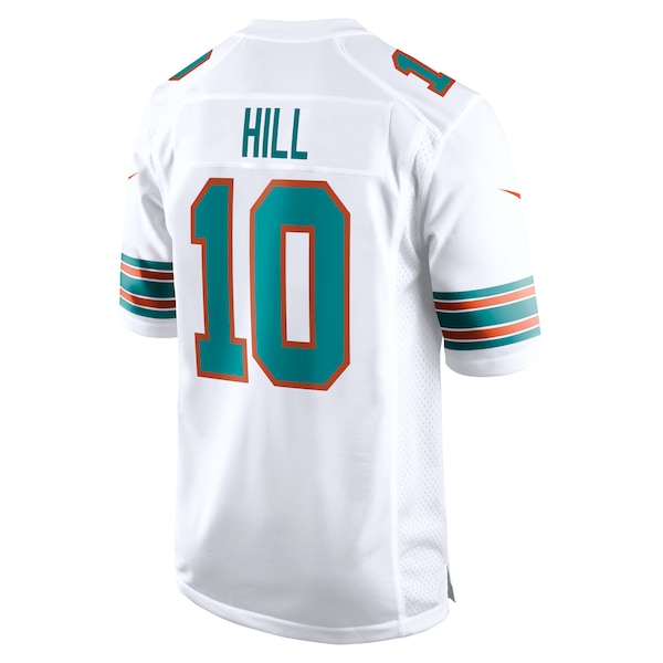 Tyreek Hill Miami Dolphins Nike Alternate Game Jersey - White/Aqua