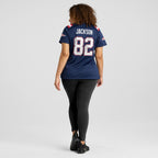 JaQuae Jackson New England Patriots Nike Women's  Game Jersey -  Navy