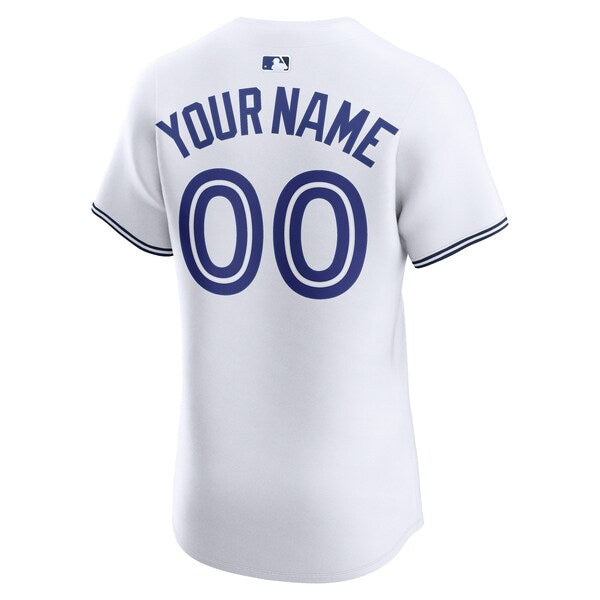 Toronto Blue Jays Nike Home Elite Custom Jersey - White