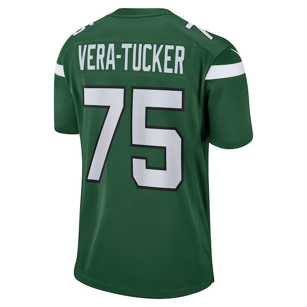 Alijah Vera-Tucker New York Jets Nike Game Player Jersey - Gotham Green/White