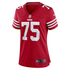 Brandon Parker San Francisco 49ers Nike Women's Team Game Jersey -  Scarlet