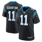 Nic Scourton Carolina Panthers Nike Team Game Jersey -  Black
