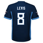 Will Levis Tennessee Titans Youth Replica Player Jersey - Navy