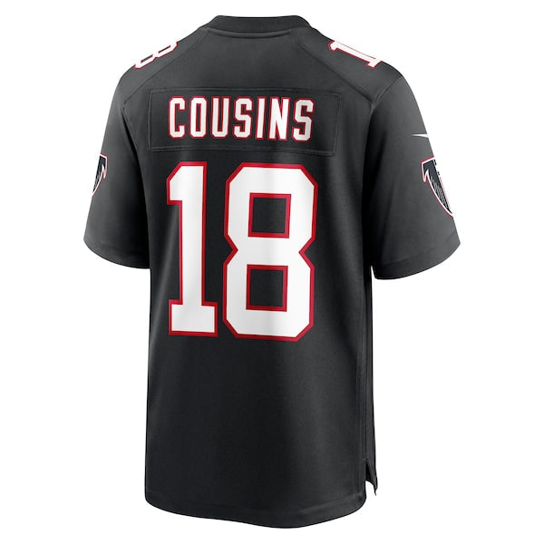 Kirk Cousins Atlanta Falcons Nike Alternate Game Player Jersey - Black/White