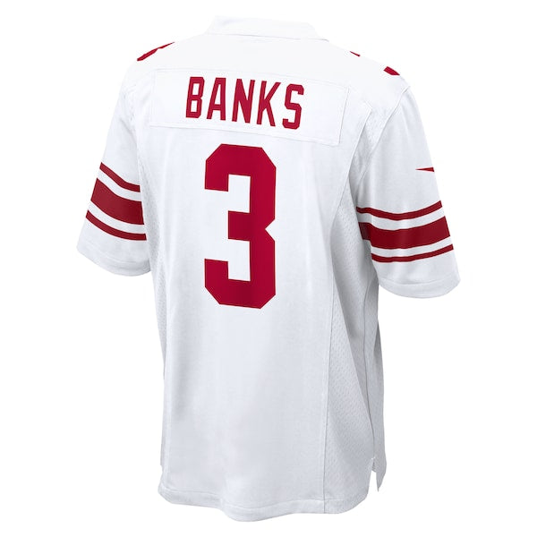 Deonte Banks New York Giants Nike  Game Jersey -  White/Royal