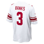Deonte Banks New York Giants Nike  Game Jersey -  White/Royal