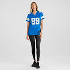 Brodric Martin Detroit Lions Nike Women's Team Game Jersey -  Blue