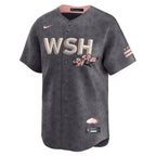 Washington Nationals Nike City Connect Limited Jersey - Charcoal