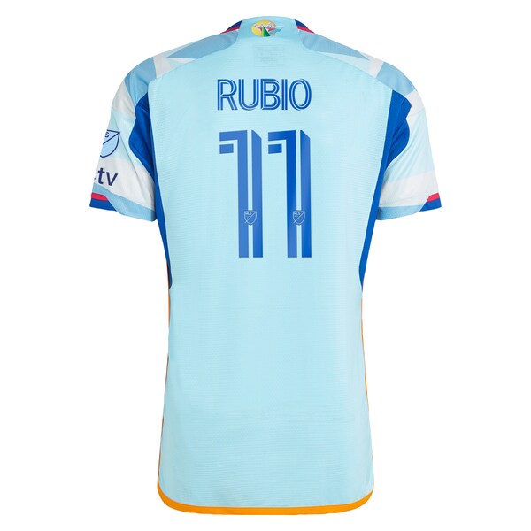 Diego Rubio Colorado Rapids adidas 2024 New Day Kit Authentic Jersey - Light Blue