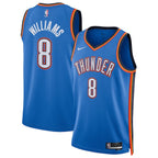 Jalen Williams Oklahoma City Thunder Nike Unisex Swingman Player Jersey - Icon Edition - Blue