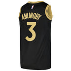 OG Anunoby Toronto Raptors Nike Swingman Player Jersey - City Edition - Black