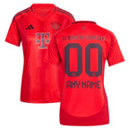 Bayern Munich adidas Women's 2024/25 Home Replica Custom Jersey - Red