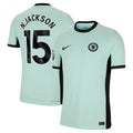 Nicolas Jackson Chelsea Nike 2023/24 Third Match Authentic Player Jersey - Mint