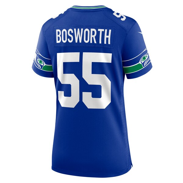 Brian Bosworth Seattle Seahawks Nike Women's Throwback Retired Player Game Jersey - Royal/Navy