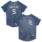CJ Abrams Washington Nationals Nike Preschool City Connect 2025 Limited Jersey - Blue