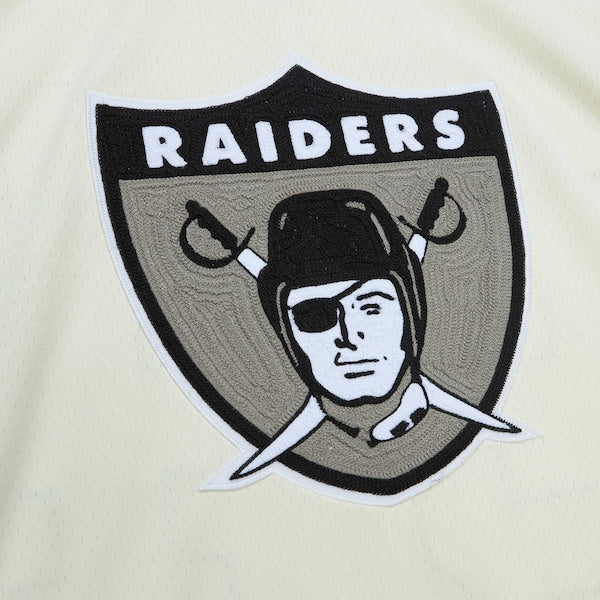 Bo Jackson Las Vegas Raiders Chainstitch Legacy Jersey - Cream