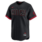 Cincinnati Reds Nike City Connect Elite Jersey - Black
