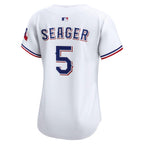 Corey Seager Texas Rangers Nike Women's Home Limited Player Jersey - White