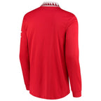 Manchester United adidas 2022/23 Home Replica Long Sleeve Blank Jersey - Red